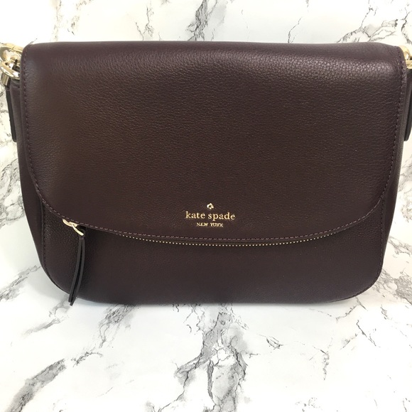kate spade Handbags - NWT Kate Spade Burgundy Handbag